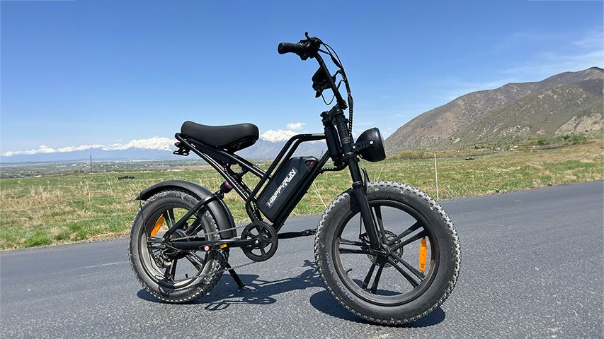 Happy Run Tank Moped Style Electric Bike