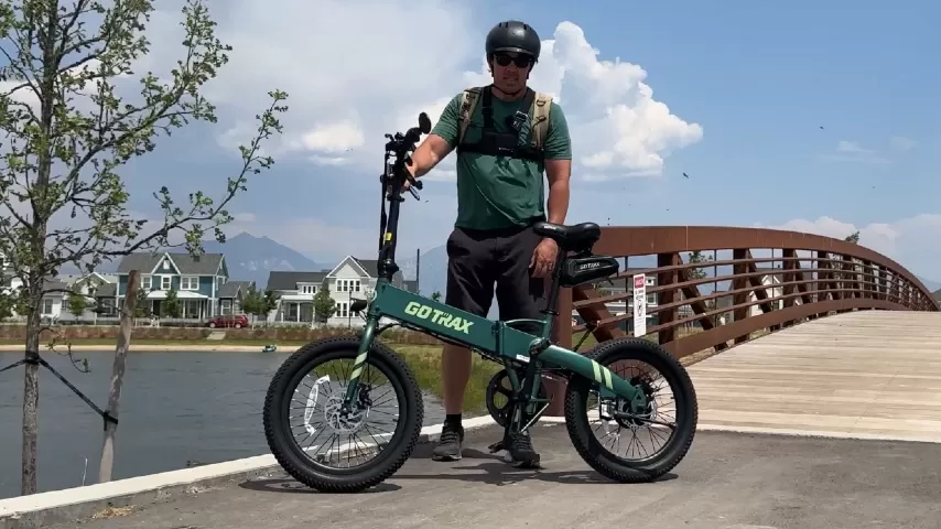 Gotrax F1 V2 Foldable Fat Tire Electric Bike