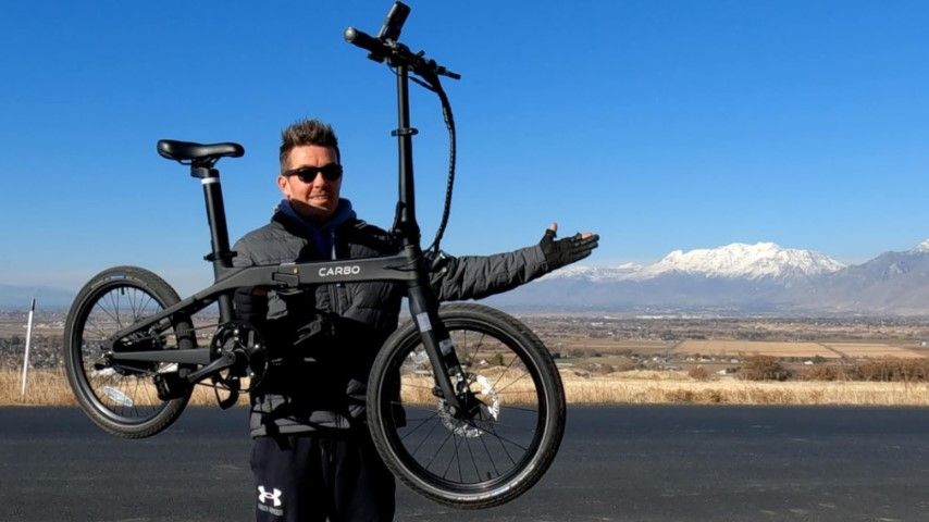 Carbo Model X Foldable Electric Bike